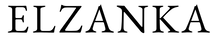 Logo Elzanka w kolorze czarnym.